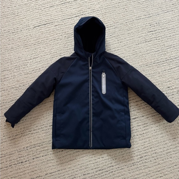 Jacadi Sport Boys’ Navy Winter Parka size 10Y - Picture 3 of 7